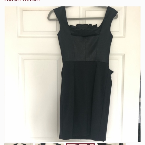 Karen Millen snakeskin pleated dressKaren Millen - Picture 2 of 3